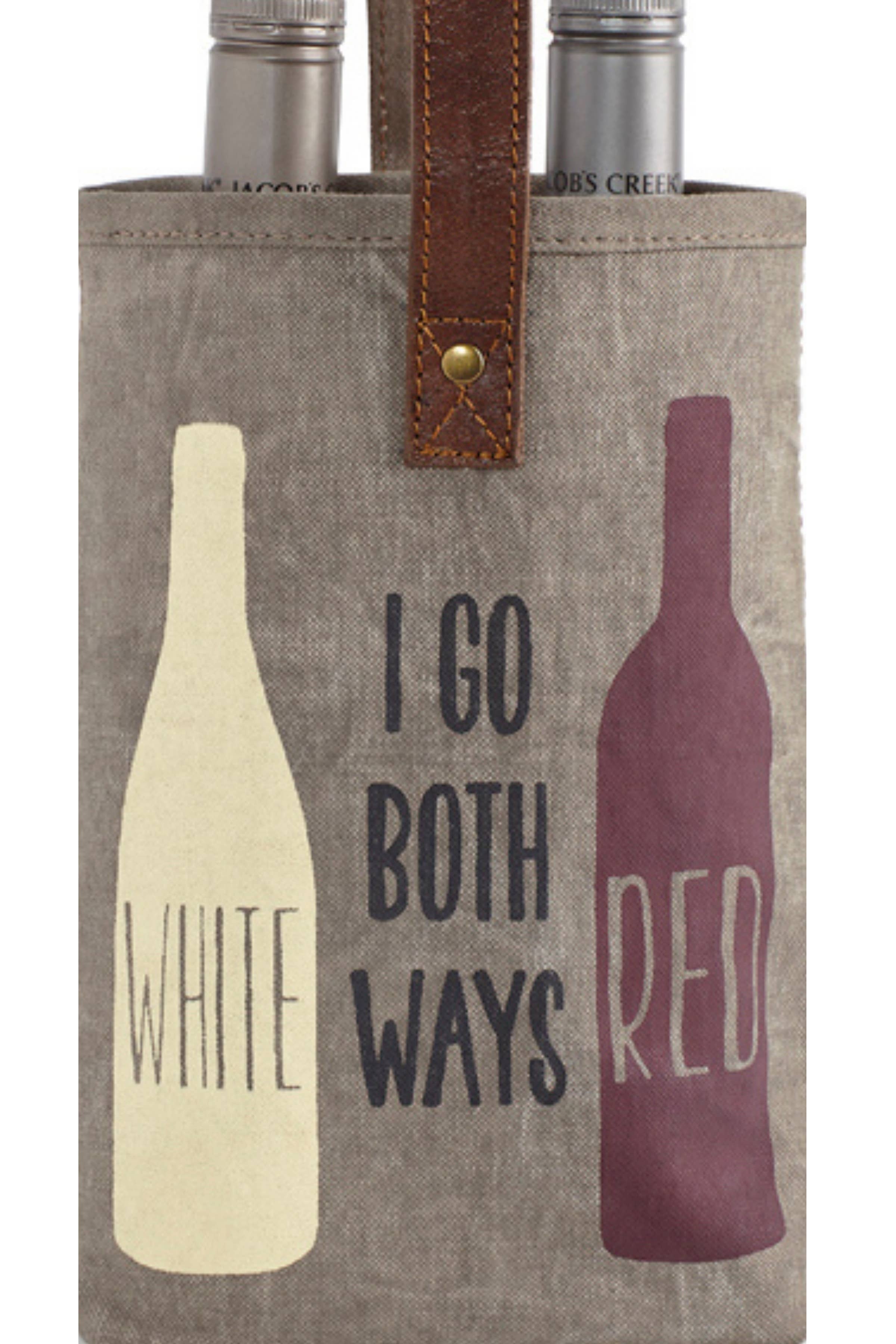 Double wine bottle online gift bags