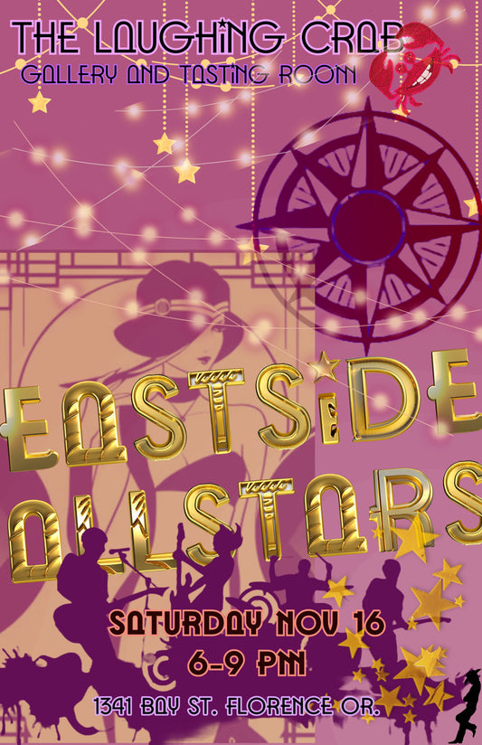 Tickets for THE EASTSIDE ALLSTAR BAND, 1/18/2025 6-9 PM- $5